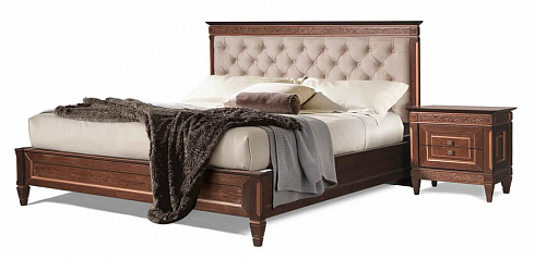 Кровать (с мягким изголовьем) ГМ 6481
