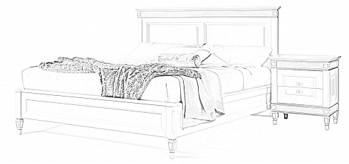 Кровать ГМ 6481В-03